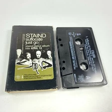 STAIND Promotional Cassette 1998 Suffocate Just Go RARE Metal Aaron Lewis Flip 