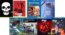 Venture Bros Complete Series Movie Seasons 1,2:DVD 3 4 5 6 7 Radiant:Blu-ray NEW