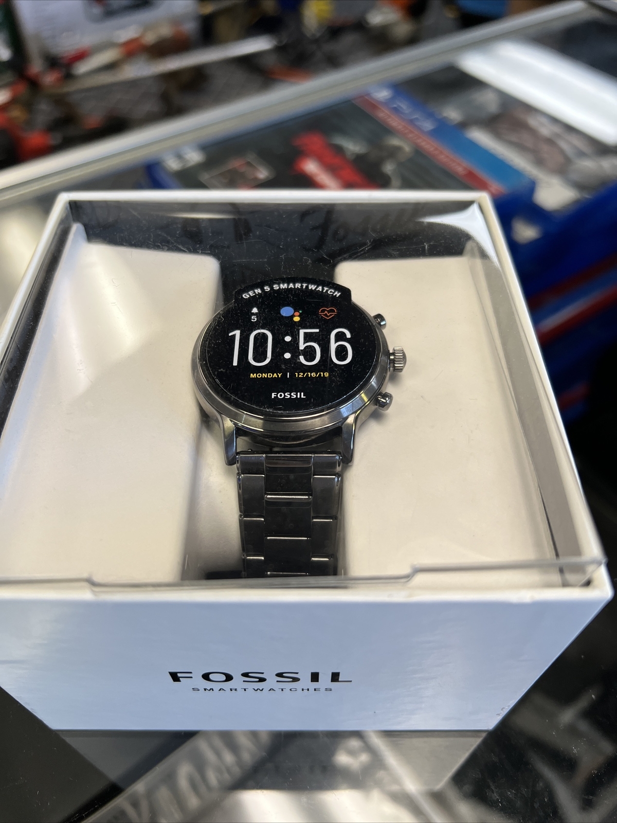 Fossil Gen 5 44mm Stainless Steel Case 