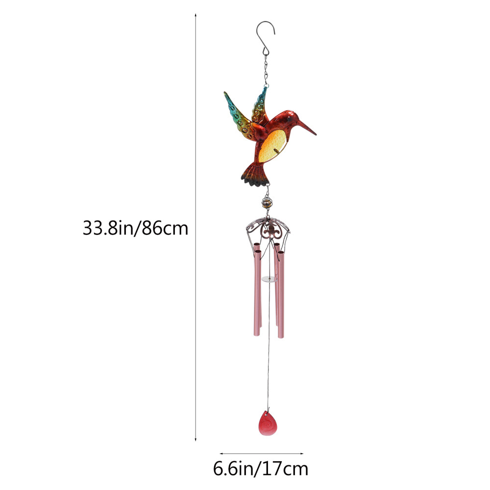 Vintage Tube Wind Chime Outdoor Hummingbird Decoration Vintage Wind Chime eBay