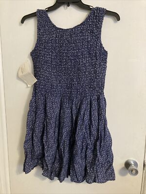Vintage Rampage Women's Dress Blue Size 9 Y2k Popcorn