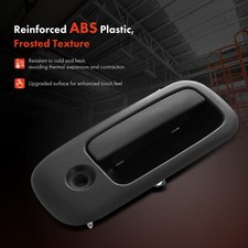 Exterior Door Handle Set For Chevy Kodiak/GMC Topkick C4500-C8500 (2003-2009) - Black ABS