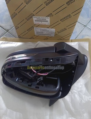 GENUINE TOYOTA MIRROR ASSY, OUTER RR VIEW, LH 879400KE92 | eBay