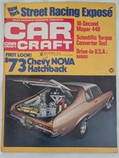 Car Craft Drag Racings Complete Magazine September 1972  -