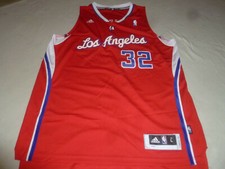 ADIDAS BLAKE GRIFFIN 32 LOS ANGELES CLIPPERS JERSEY SIZE L BASKETBALL STITCHED