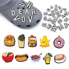 Shoe Charms Bracelet Wristband Unisex Gift Kids Adult DIY US  