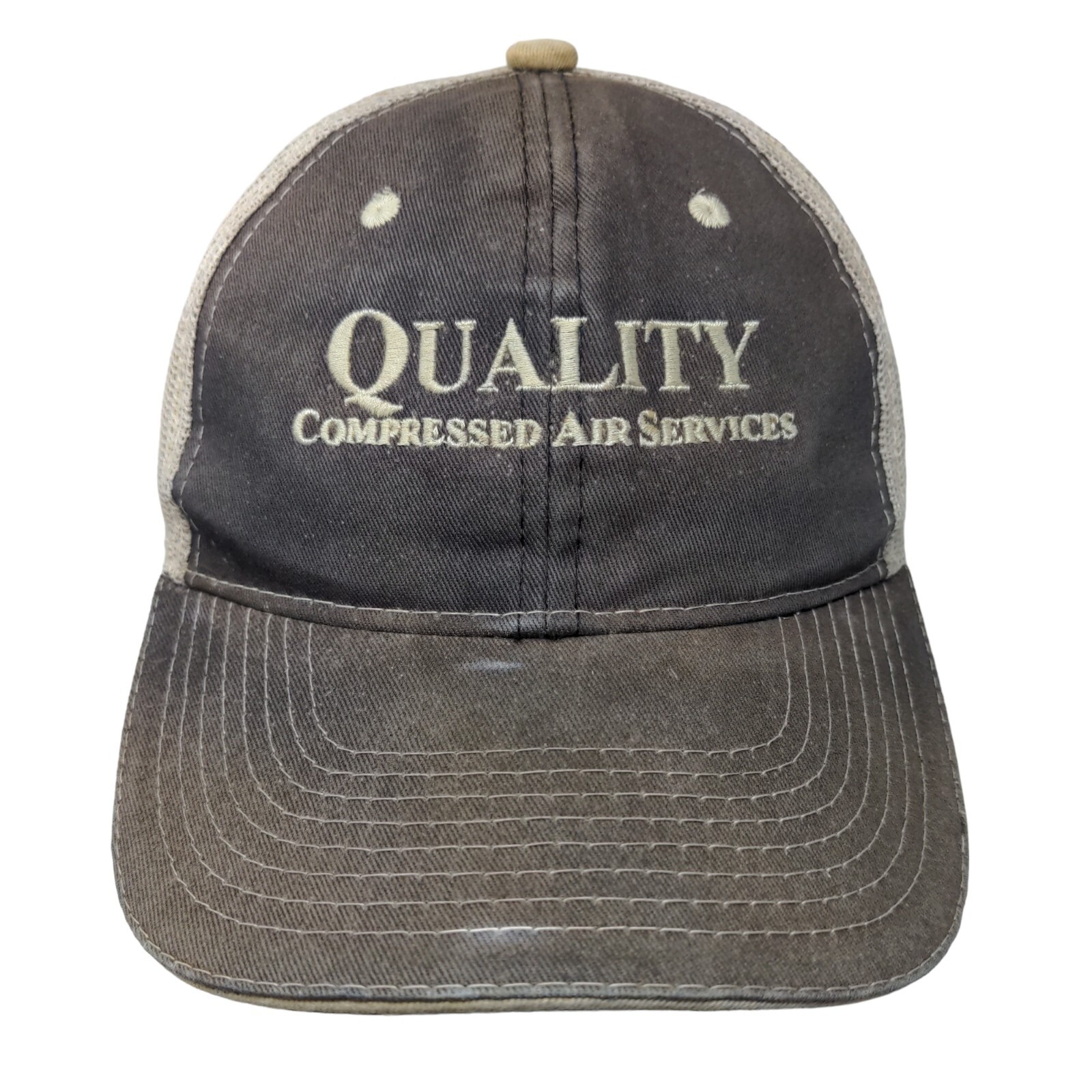 Quality Compressed Air Services Strapback Trucker… - image 1
