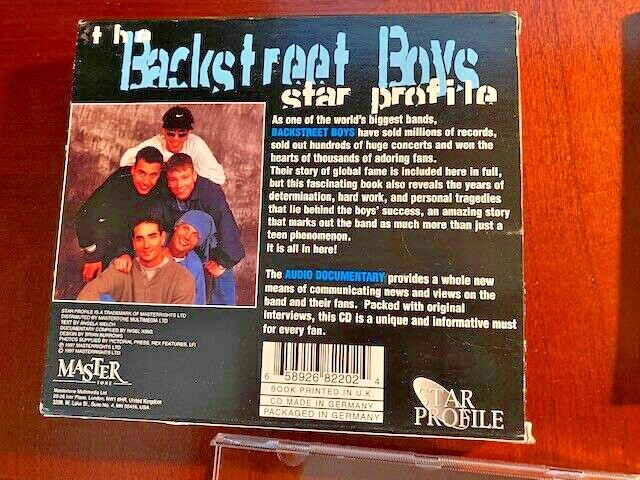 洋楽 Backstreet Boys star profile The Backstreet Boys- Star Profile, Audio Documentary CD