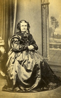 Frauenmode Canterbury Vereinigtes Königreich altes CDV Drayson Foto 1870