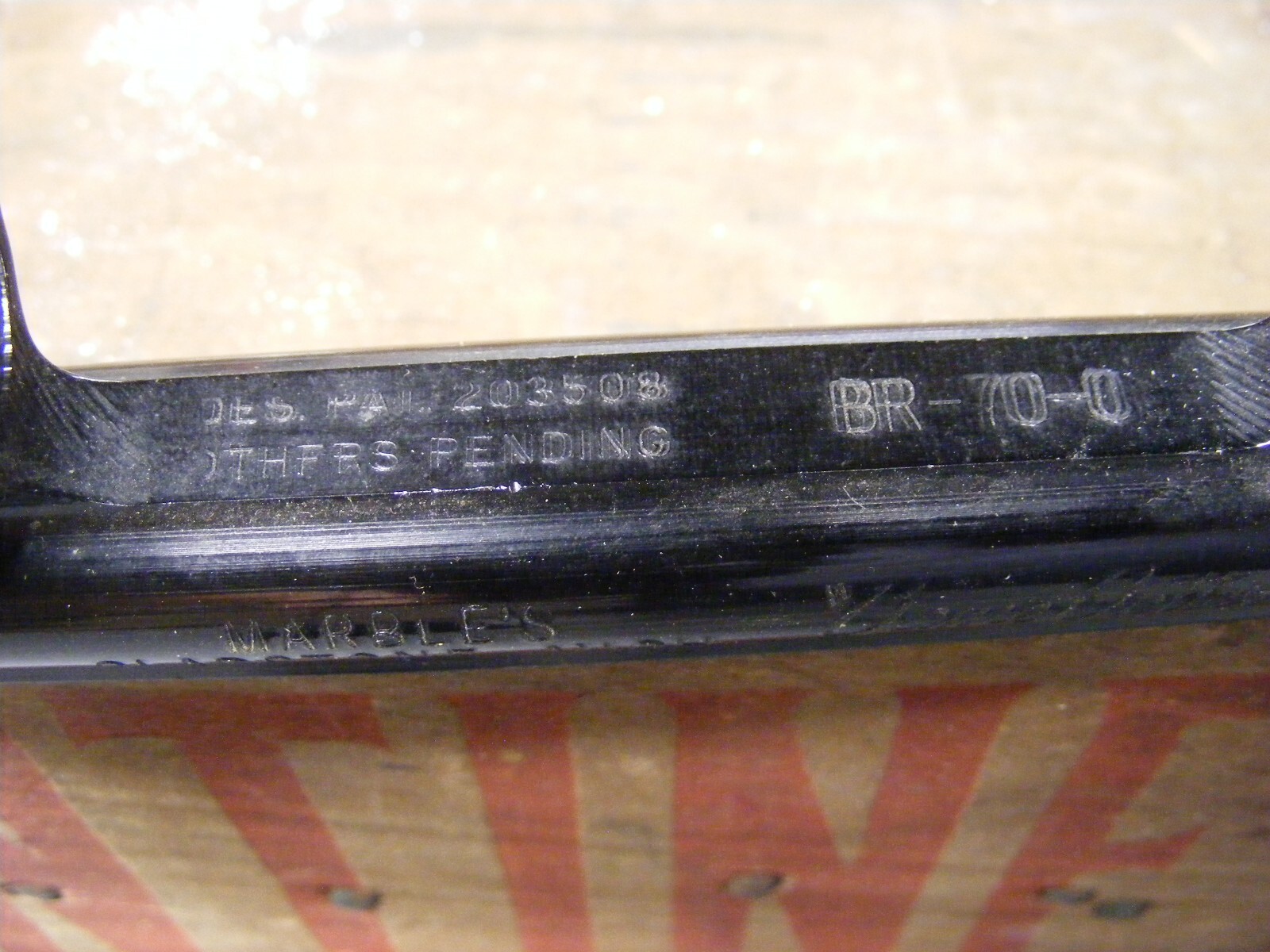 Marbels Brand Front Sights and marbles game getter scope mount eBay