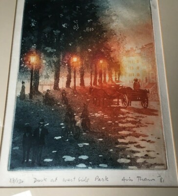 Framed Original Etching 