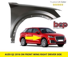 AUDI Q2 2016 ON FRONT WING RIGHT DRIVER SIDE INSURANCE APPROVED 81A821106