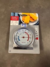 Taylor Fridge Freezer Thermometer 5924, S181, V3043, Brand New In Package.