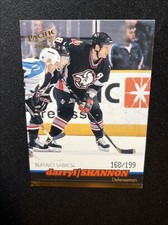 99-2000 Pacific Trading Hockey Gold Parallel 46 Darryl Shannon /199