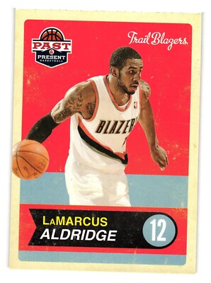 2011-12 Panini Past and Present Basketball  Trail Blazers laMarcus Aldridge