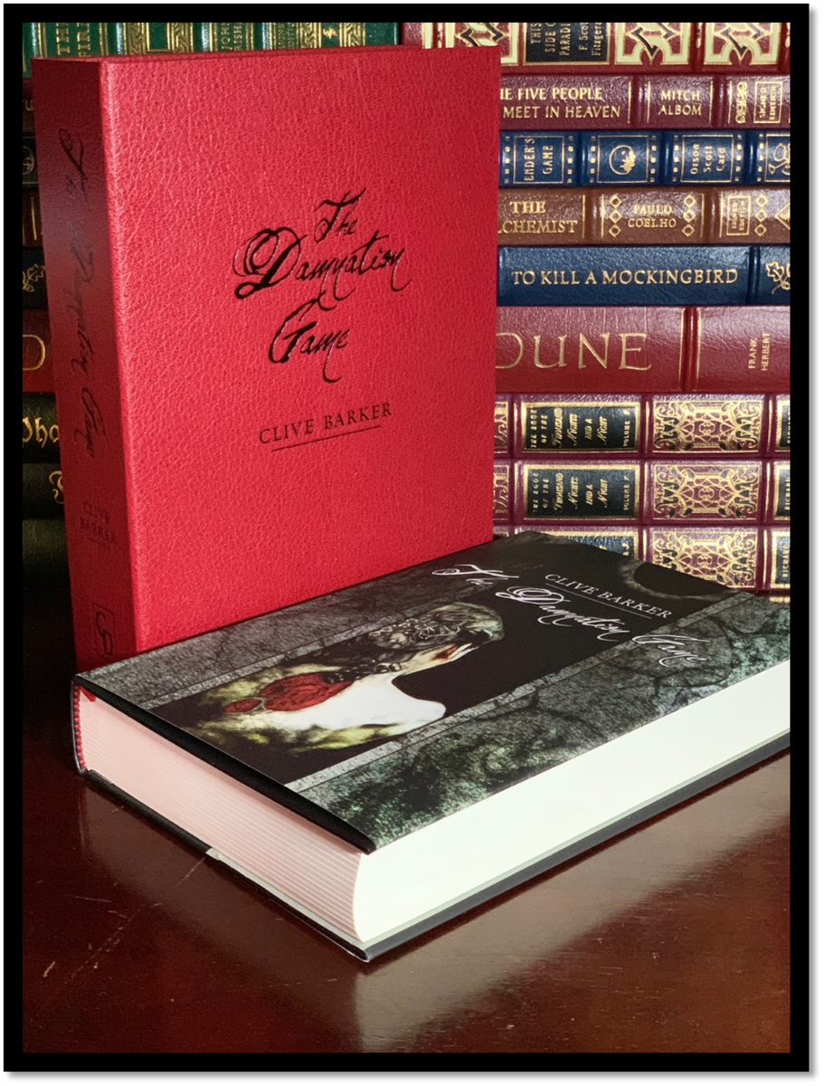 The Damnation Game CLIVE BARKER SIGNED New Cemetery Dance Hardback