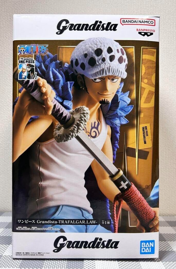 One Piece Grandista TRAFALGAR.LAW Figure Japan Anime New BANPRESTO 