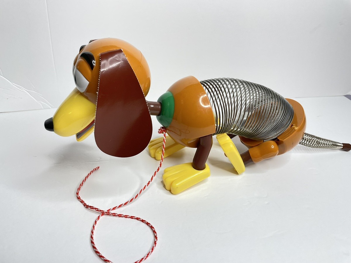 Original 90s Disney Pixar's Toy Story Slinky Dog Pull Toy Walking