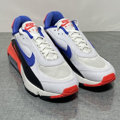 nike air max 2090 mens white and blue