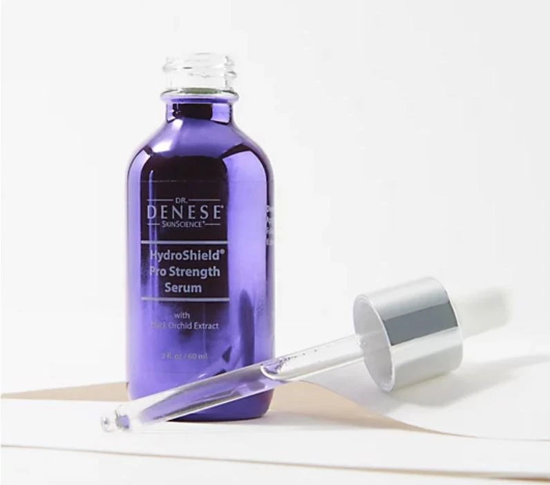 Dr. Denese HydroShield Pro Strength Serum com extrato de orquídea preta 2 oz**SELADO** - Imagem 4 de 4