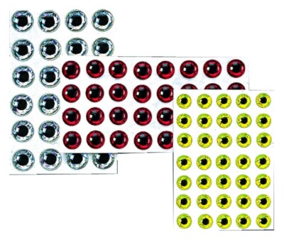 JENZI Fischaugen im ,3-D-Format'' zum Bekleben von Kunstködern