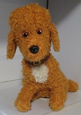 Disney Fancy Nancy Toy Poodle Dog Plush Stuffed Animal Apricot Doodle Barks 11.5