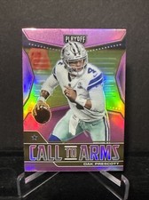 2021  Playoff Dak Prescott, Call to Arms, Pink Prizm, Dallas Cowboys SP