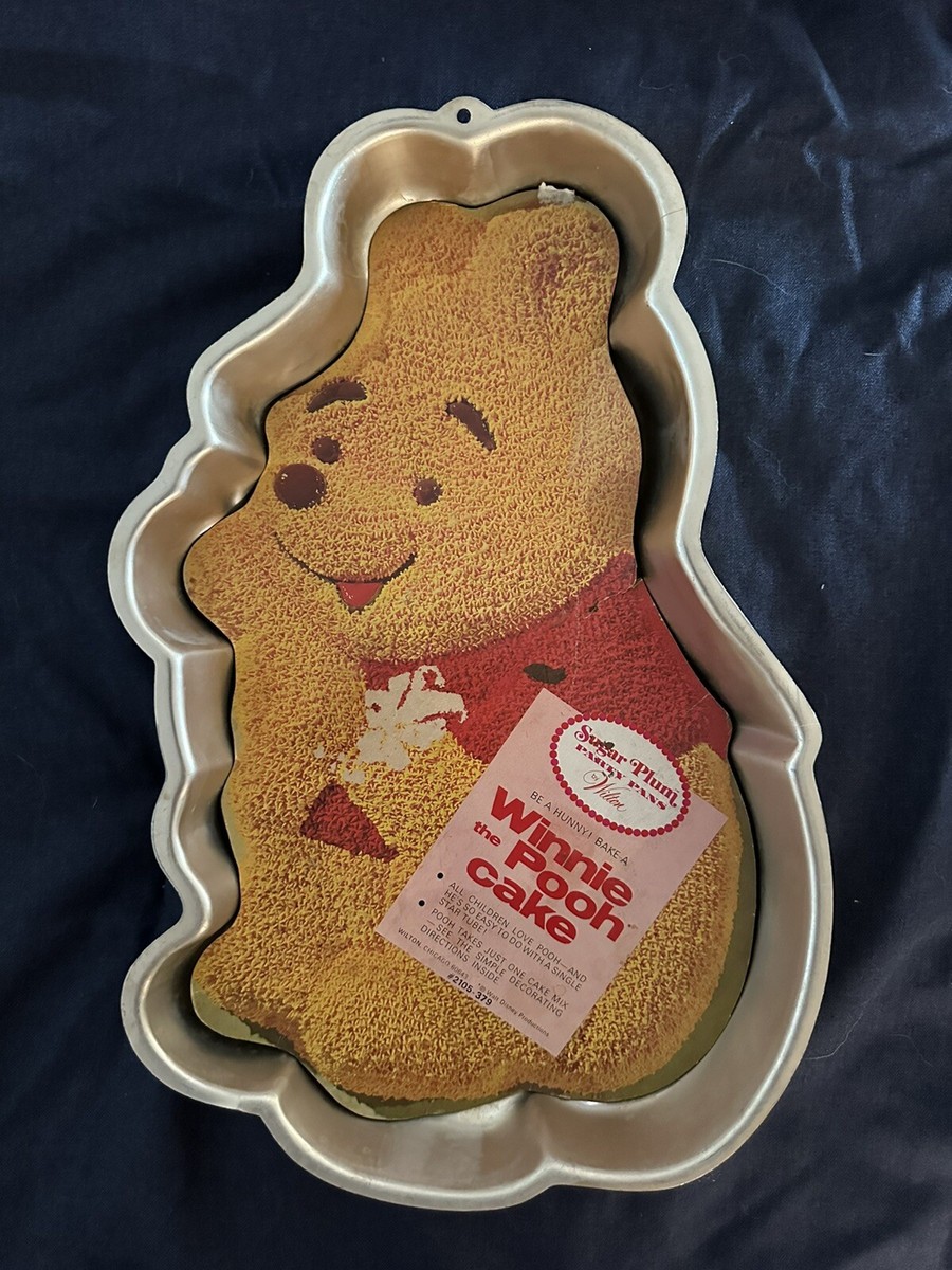 Vintage Wilton Winnie the Pooh Cake Pan 515-401 Gold