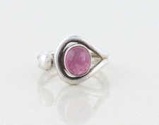 Sterling Silver Natural Amethyst Ring size 8