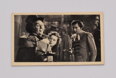 The Jovial Squire at Bay Maureen O'Hara Cinema Cavalcade Max Cigarettes Card #46
