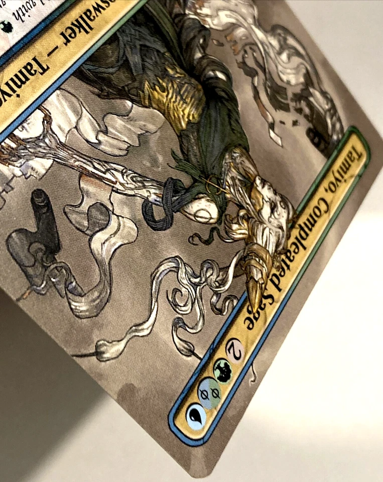 MTG Tamiyo, Compleated Sage *BORDERLESS* Kamigawa: Neon Dynasty 306 NM Mythic - Image 4 of 4
