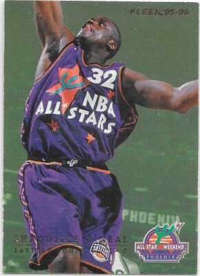 Fleer Card 1995/96 - Shaquille O'Neal / Hakeem Olajuwon - Nr. 227