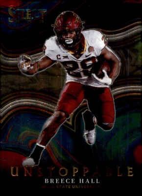 2022 Panini Select Draft Picks Unstoppable Silver #US-BH Breece Hall (RC)