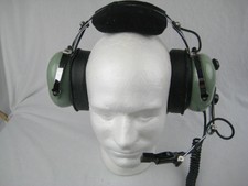 David Clark H10-56 Refurbed Ga Helicopter Headset Great For High Noise Cockpits