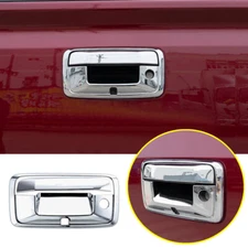 For 2014-2018 Chevy Silverado Chrome Tailgate Handle Cover Overlay W/Camera Hole