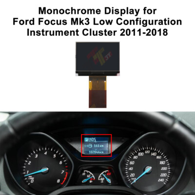Monochrome Display for Ford Focus C-Max Grand C-Max Kuga and Transit Instrument