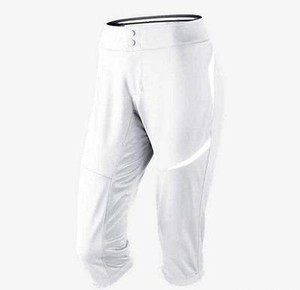 Nike Women's White Fast Pitch Turn Two 3/4 Softball Pants XS,S,M 578471 | eBay