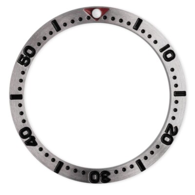 SI0104 SRP Turtle Re-issue Stainless Bezel Insert SRP Red