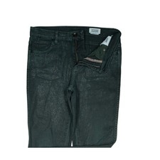 CLOSED W26 Jeans 7/8 Hose Grau Glitzer Muster Damen Stretch Skinny Italy 34 XS S