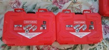 2 Craftsman 10pc Metric Sae 38 Dr Socket Set Tool Cases. Empty 2 Craftsman 10pc Metric Sae 38 Dr Socket Set Tool Cases. Empty
