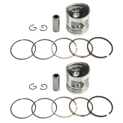 2 Stück KOLBEN Kit KOMPLETT STD 44mm für Honda CA125 CM125 CD125T CBT125 82-99