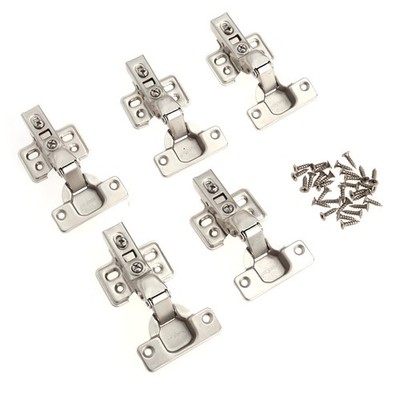  5 PCS Türscharniere Hochleistungsscharniere Edelstahl -Türscharniere