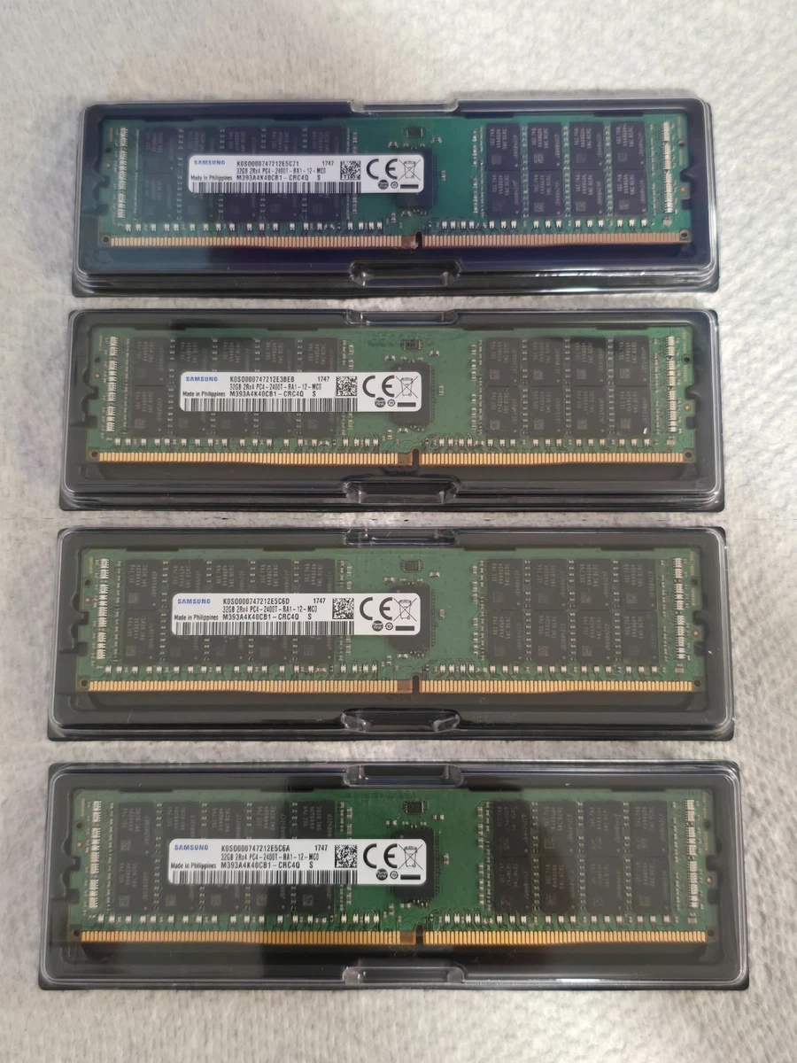 PC4-19200 (DDR4-2400) Bus Speed Server RAM 32 GB Capacity per