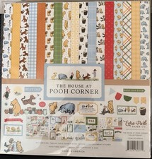 Echo Park 12" x 12" THE HOUSE AT POOH CORNER collection kit NICE Quick Ship