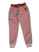 FIGS Zamora Joggers Scrub Bottoms Mineral Mauve Womens Size XXS Petite