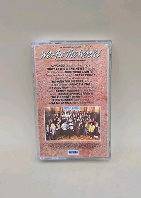 We Are the World USA for Africa Original Cassette Album 1985