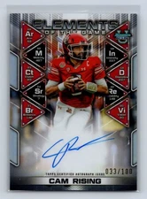 2024 Bowman University Best Cam Rising Elements of the Game Auto  ETG-CR (/100)