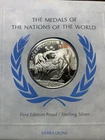 Sterling Silver Round  1/2 ounce. 925 Sierra Leone United Nations Medal