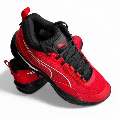 PUMA Men's Sneakers Playmaker Pro Red/Black Running Shoes Athletic