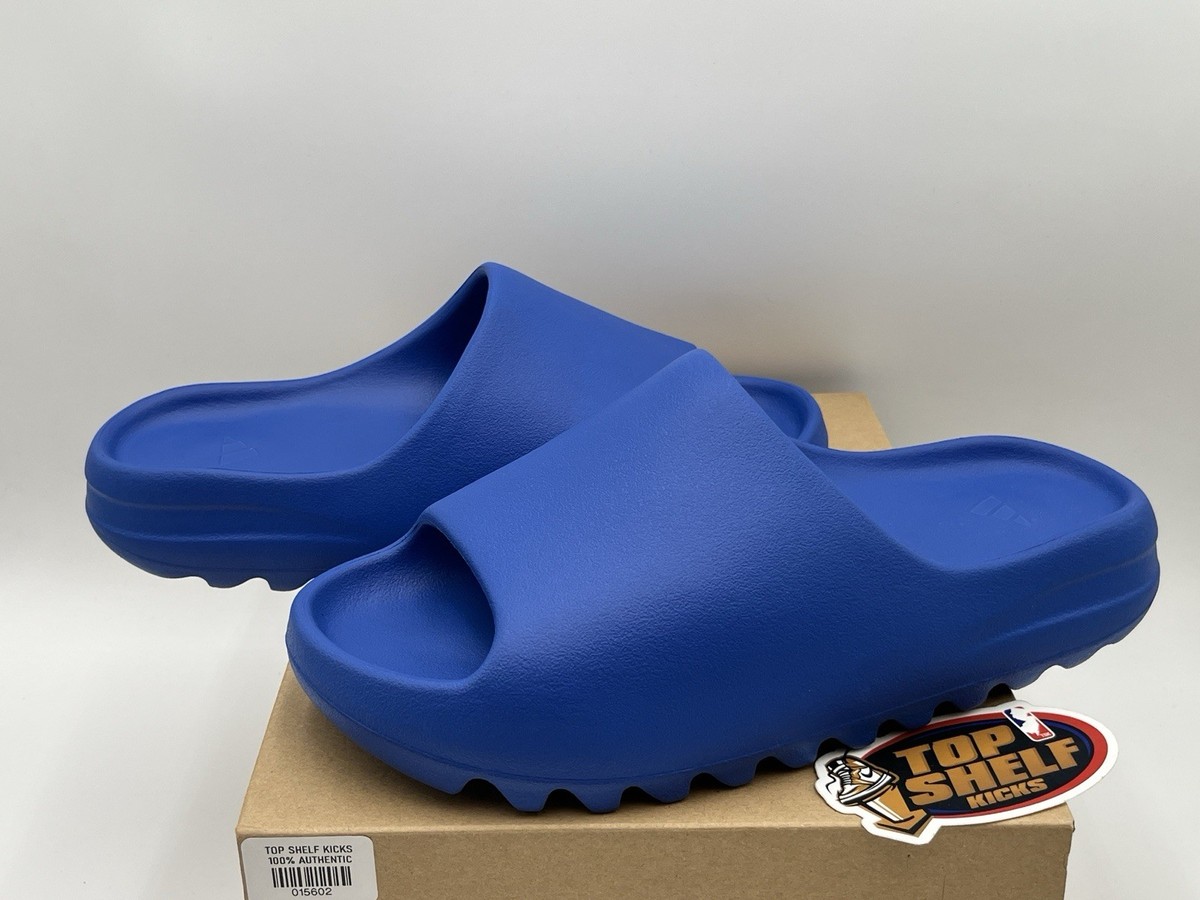 DS New Adidas Yeezy Slide Azure 2023 Size 11 Authentic Kanye  display picture 1